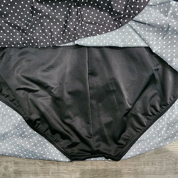 Miraclesuit Pin Point Marais One Piece Swimsuit Size 18 - Picture 11 of 12